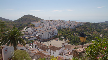 An excursion destination is the village of Frigiliana on the Costa del Sol